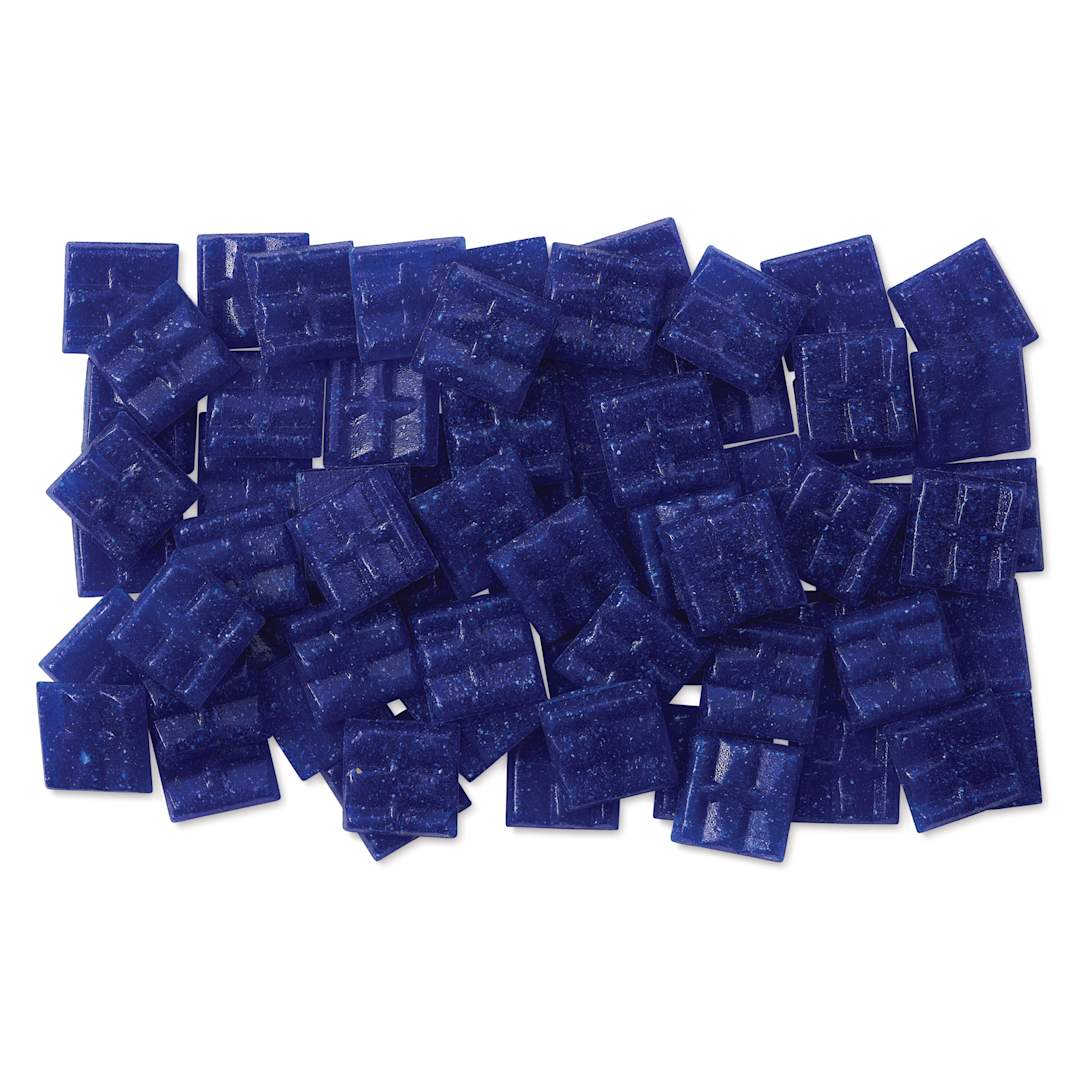 Open in modal - Mosaic Mercantile Venetian Tiles - Cobalt, 3/8", 8 oz