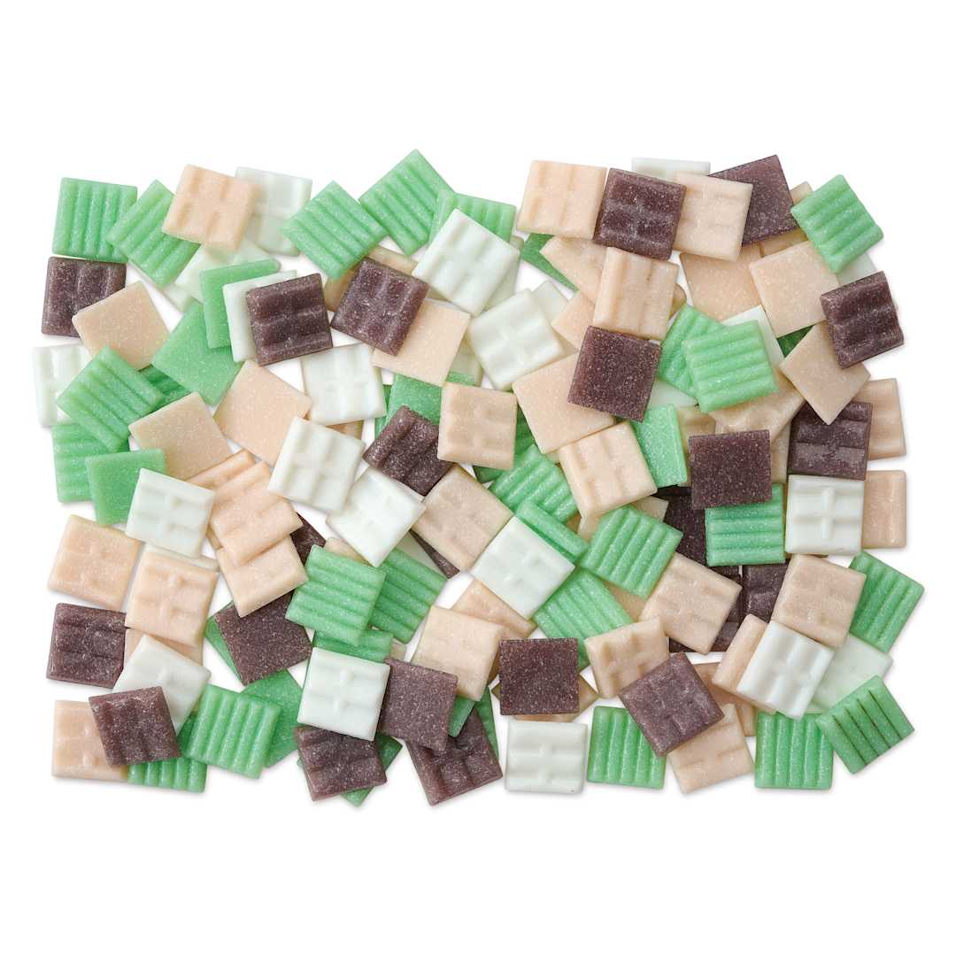 Open in modal - Mosaic Mercantile Venetian Tiles - English Garden Mix, 3/4", 16 oz