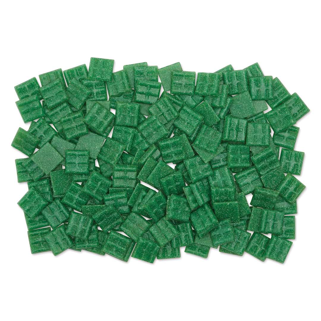 Open in modal - Mosaic Mercantile Venetian Tiles - Grass Green, 3/4", 16 oz