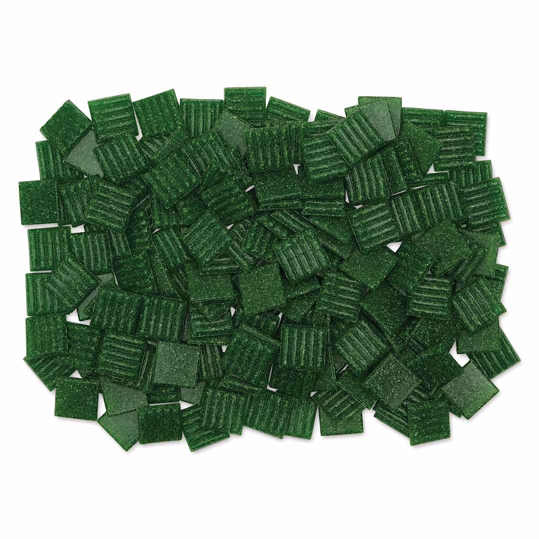 Open in modal - Mosaic Mercantile Venetian Tiles - Evergreen, 3/4", 16 oz