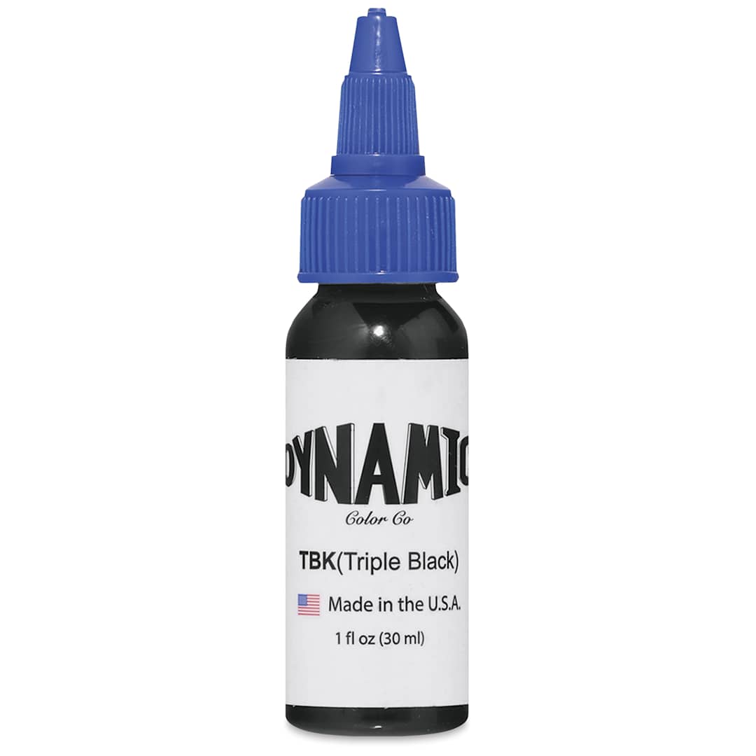 Open in modal - Dynamic Color Tattoo Ink - Triple Black, 1 oz bottle