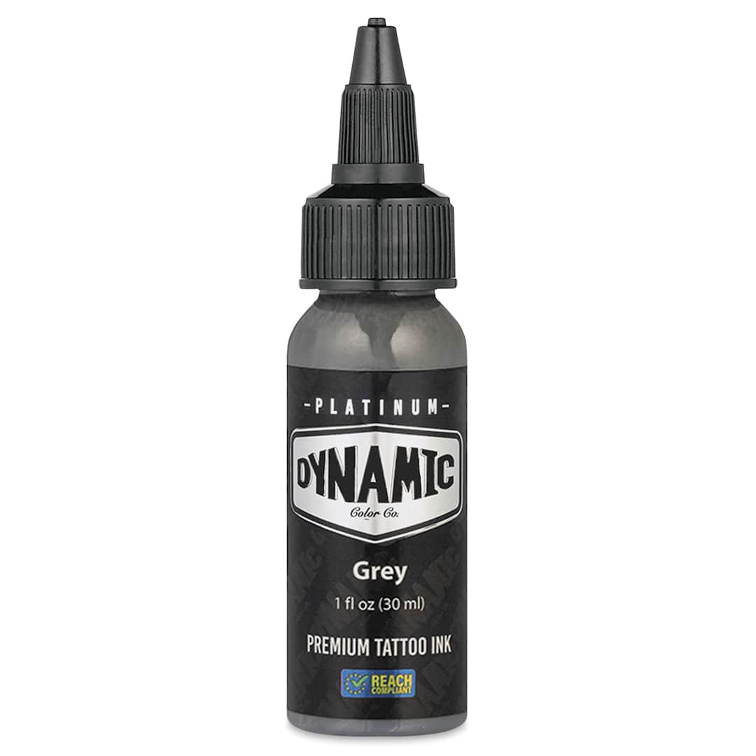 Open in modal - Dynamic Color Tattoo Ink - Grey, 1 oz bottle