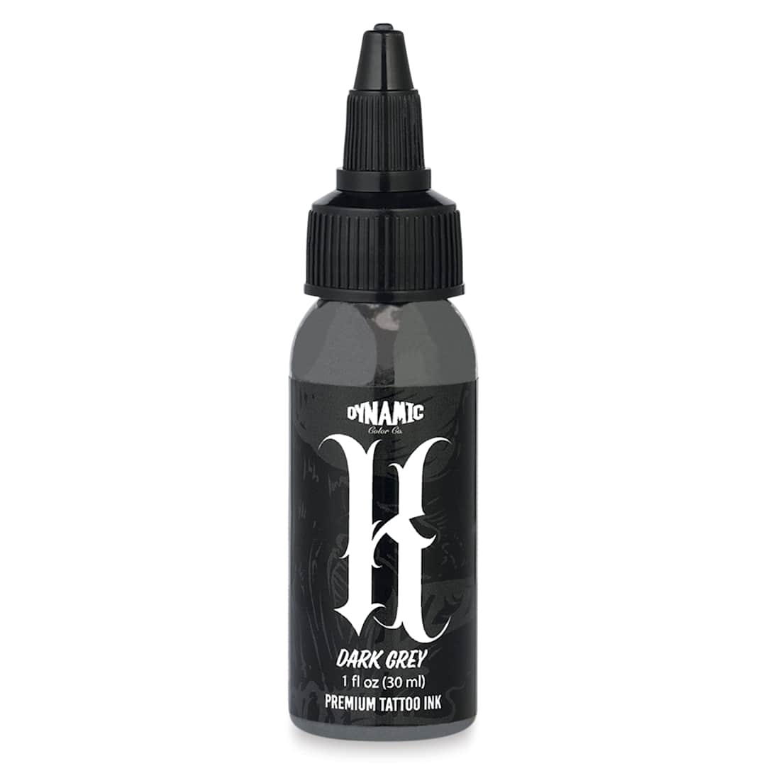 Open in modal - Dynamic Color Tattoo Ink - Dark Grey, 1 oz bottle