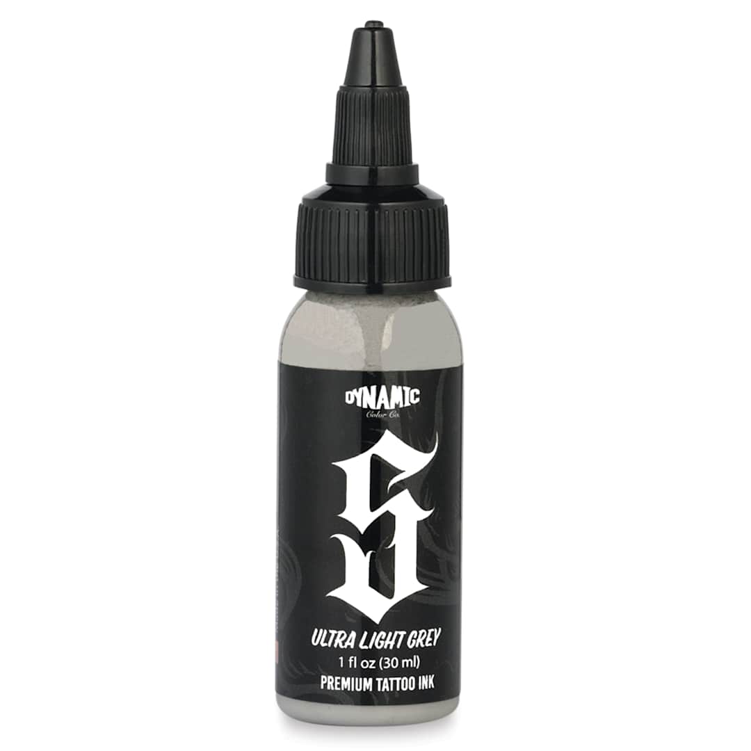 Open in modal - Dynamic Color Tattoo Ink - Ultra Light Grey, 1 oz bottle