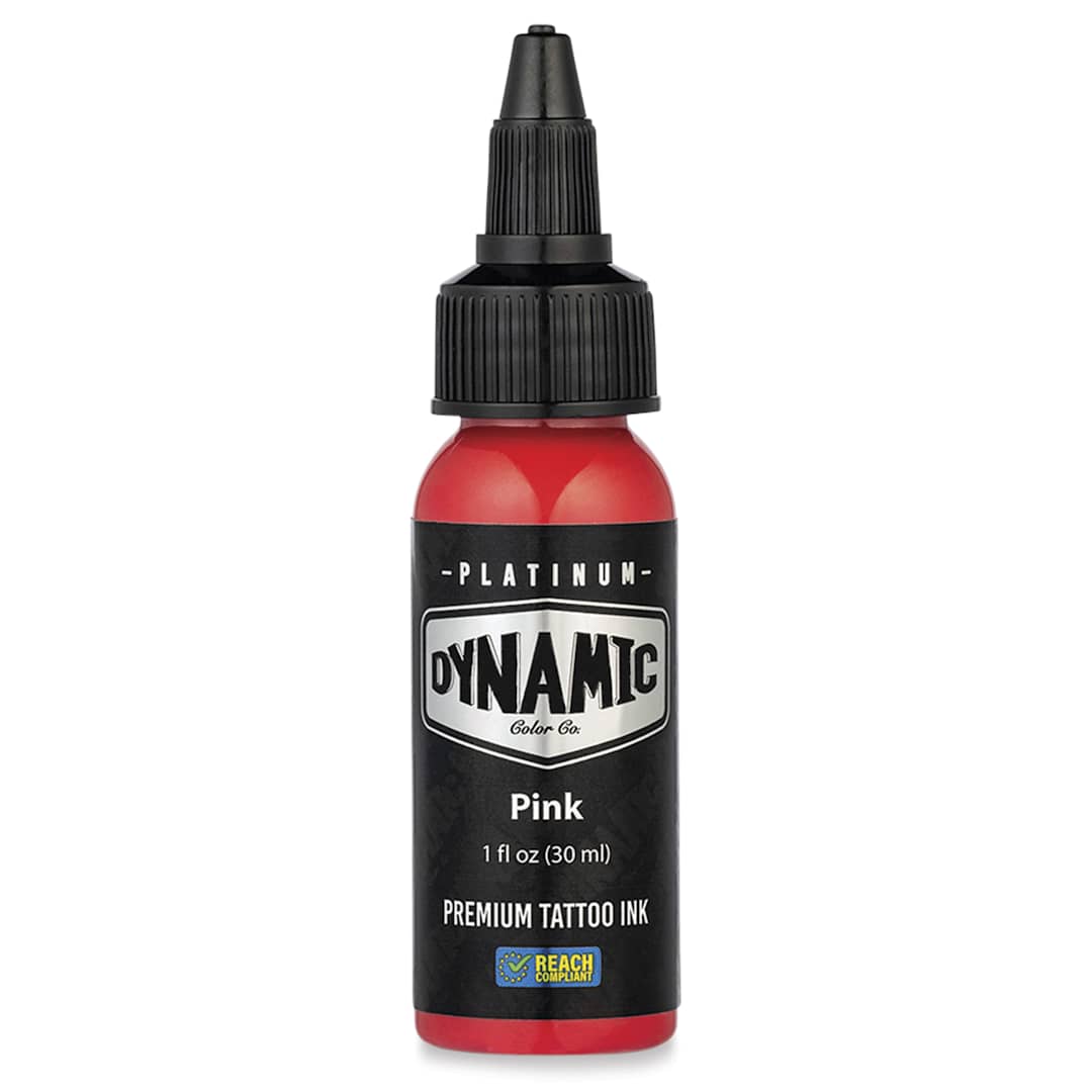 Open in modal - Dynamic Color Tattoo Ink - Pink, 1 oz bottle