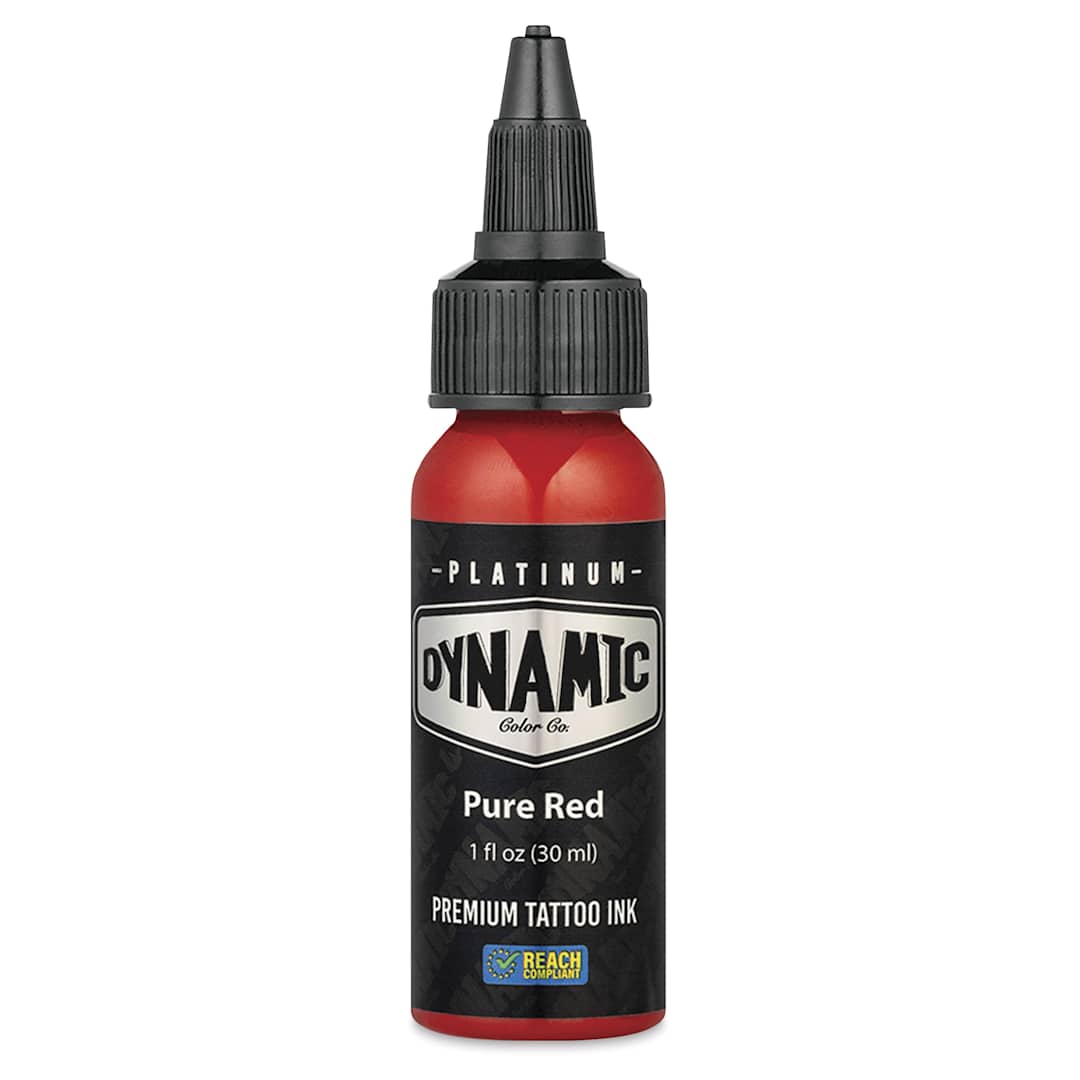 Open in modal - Dynamic Color Tattoo Ink - Pure Red, 1 oz bottle