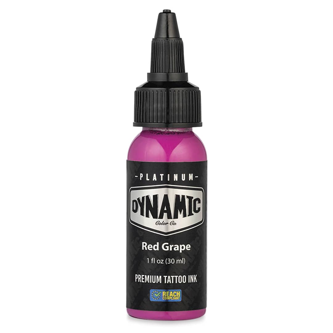 Open in modal - Dynamic Color Tattoo Ink - Red Grape, 1 oz bottle