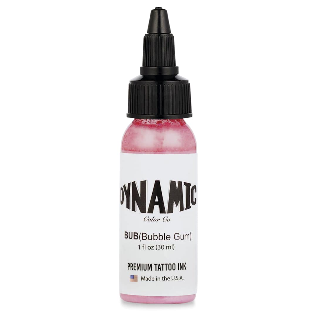 Open in modal - Dynamic Color Tattoo Ink - Bubblegum Pink, 1 oz bottle
