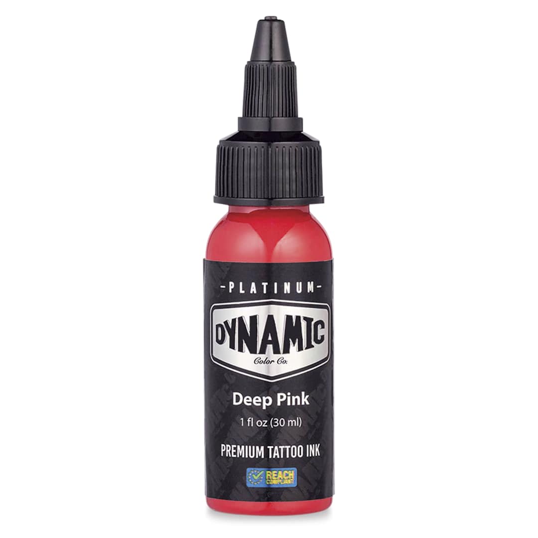 Open in modal - Dynamic Color Tattoo Ink - Deep Pink, 1 oz bottle