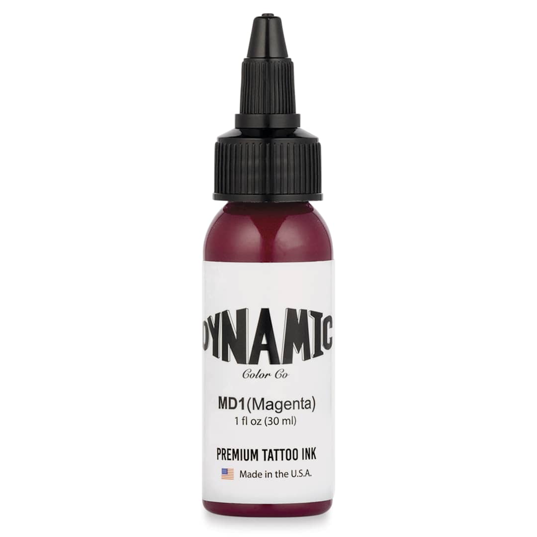 Open in modal - Dynamic Color Tattoo Ink - Magenta, 1 oz bottle