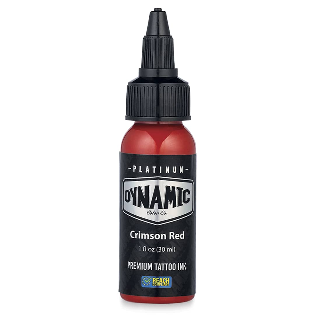 Open in modal - Dynamic Color Tattoo Ink - Crimson Red, 1 oz bottle
