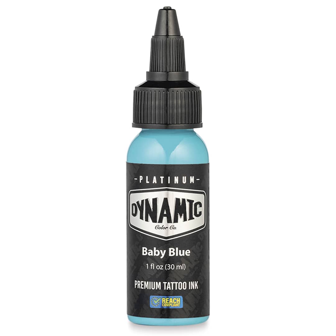 Open in modal - Dynamic Color Tattoo Ink - Baby Blue, 1 oz bottle