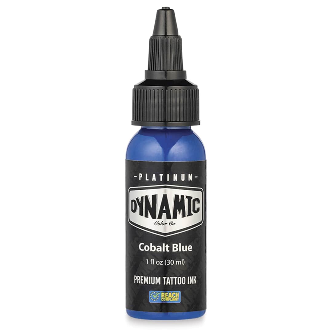 Open in modal - Dynamic Color Tattoo Ink - Cobalt Blue, 1 oz bottle
