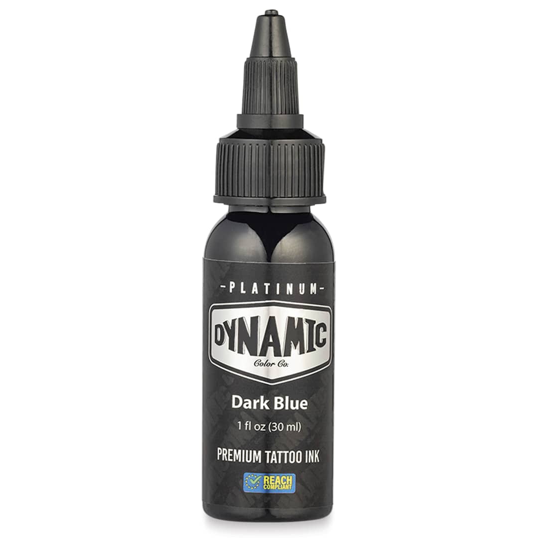 Open in modal - Dynamic Color Tattoo Ink - Dark Blue, 1 oz bottle