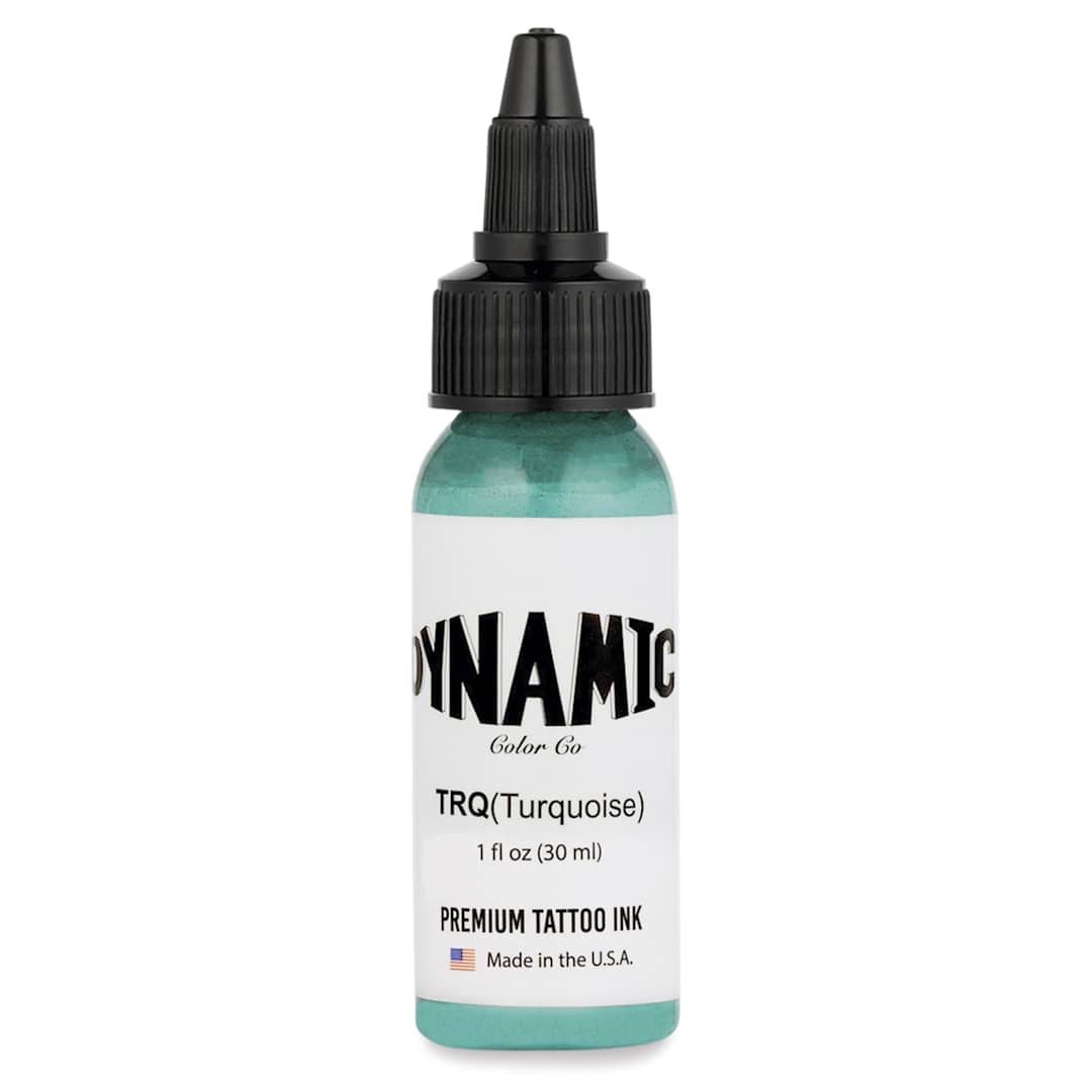 Open in modal - Dynamic Color Tattoo Ink - Turquoise, 1 oz bottle