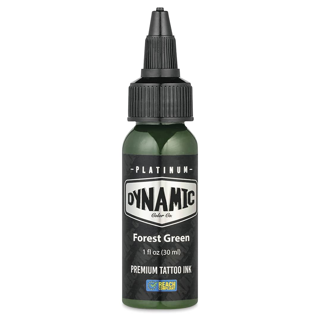 Open in modal - Dynamic Color Tattoo Ink - Forest Green, 1 oz bottle