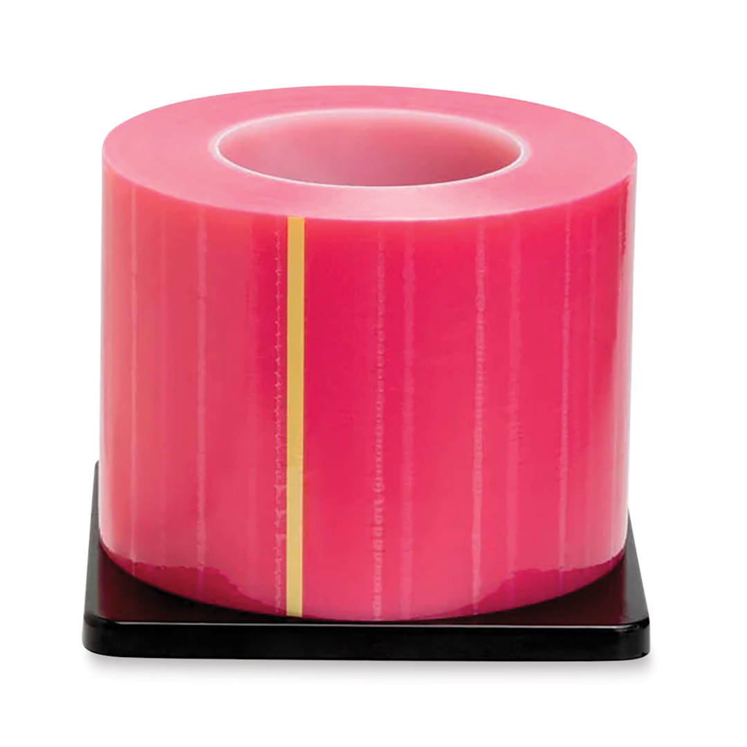 Open in modal - Saferly Medical Barrier Film - Pink, 4" x 6", Pkg of 1200, out of packaging
