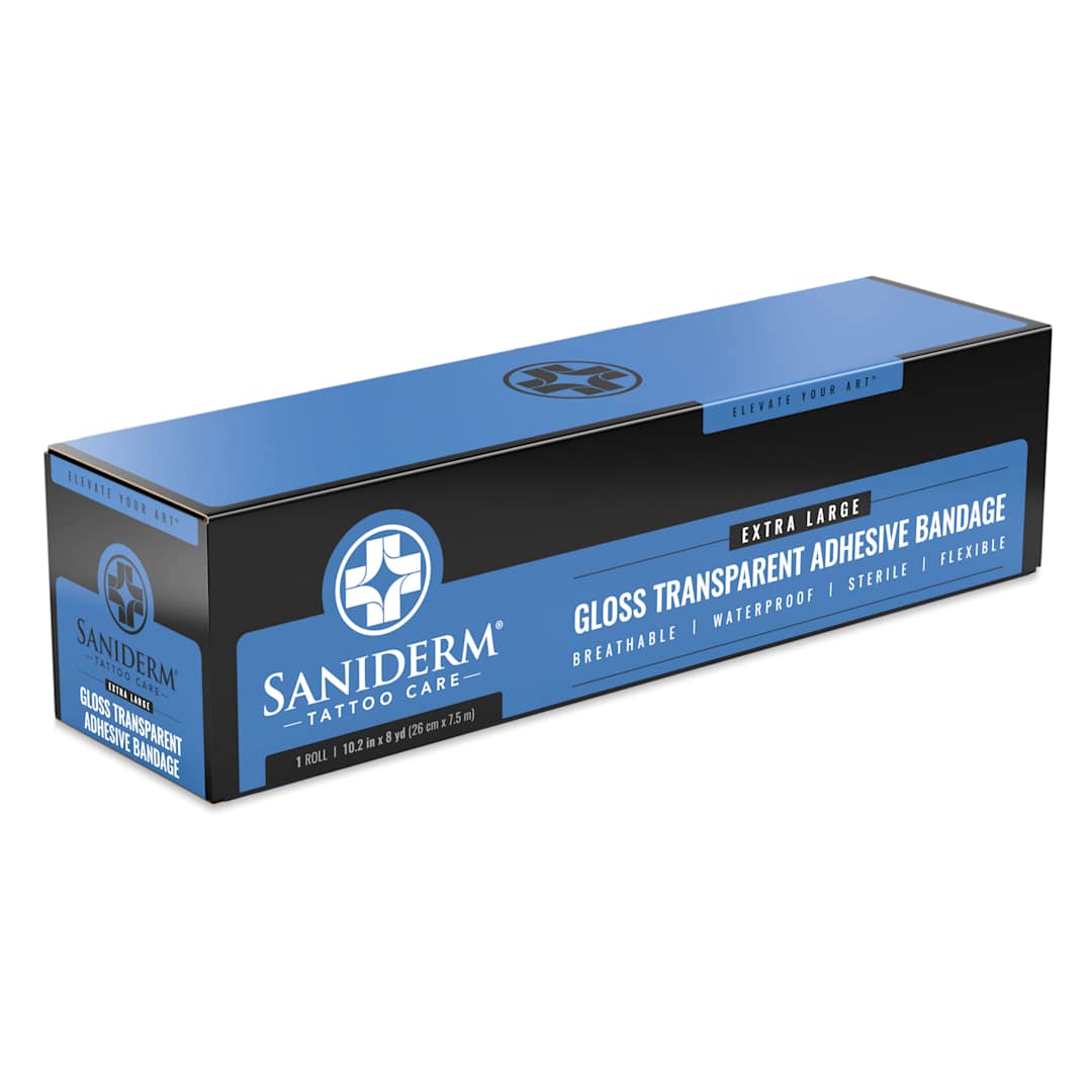 Open in modal - Saniderm Original Tattoo Bandage Roll - Gloss, 10-1/5" x 8 yds