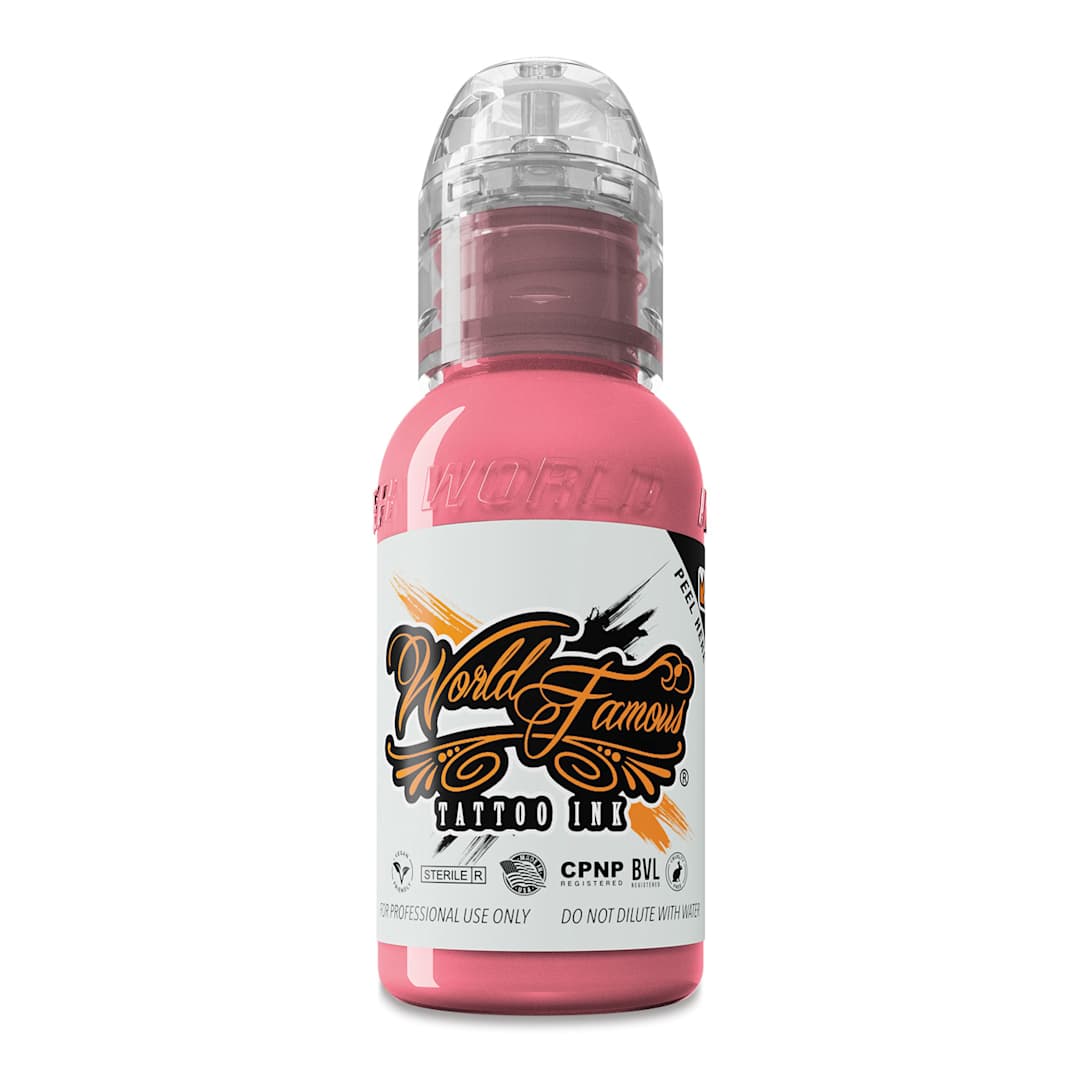 Open in modal - World Famous Tattoo Ink - Flying Pig Pink, 1 oz bottle