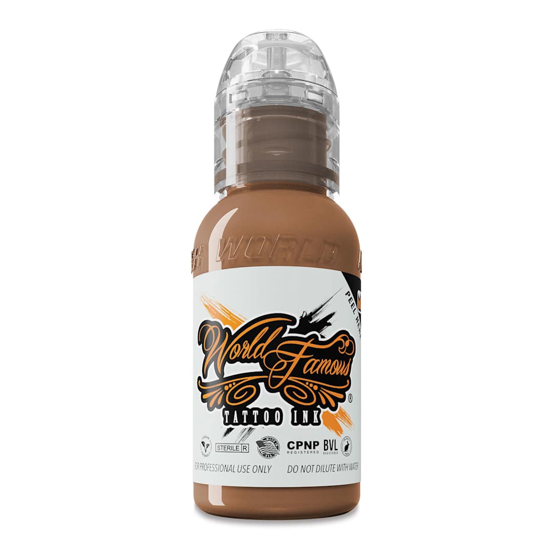 Open in modal - World Famous Tattoo Ink - Tan Mink, 1 oz bottle