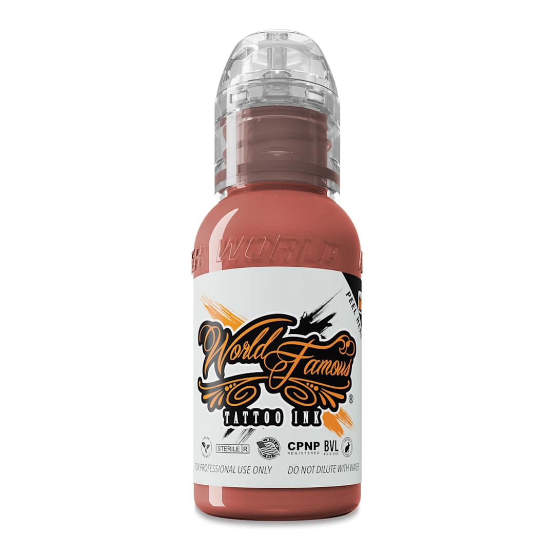 Open in modal - World Famous Tattoo Ink - Warm Peach, 1 oz bottle