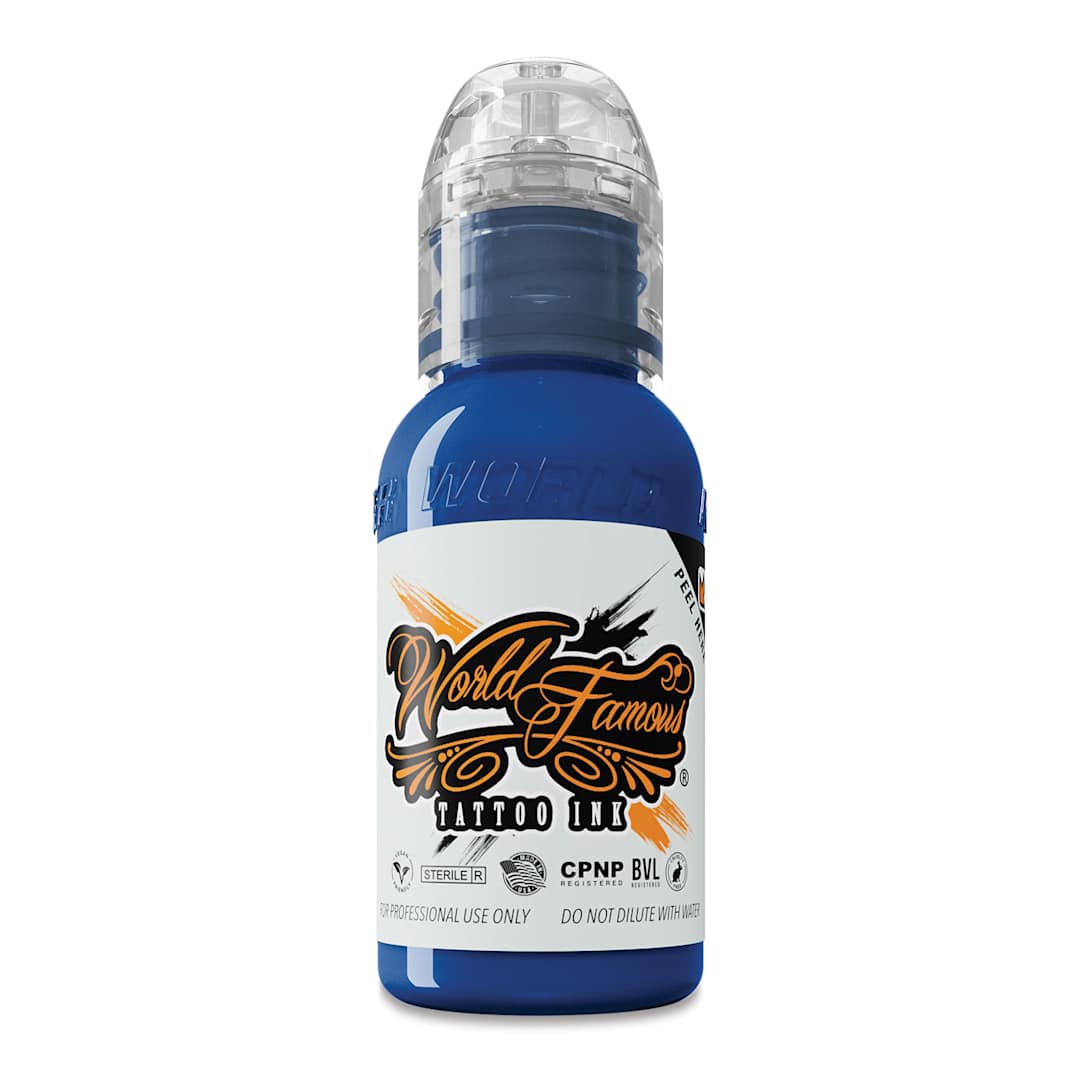 Open in modal - World Famous Tattoo Ink - Navy Seals Blue, 1 oz bottle