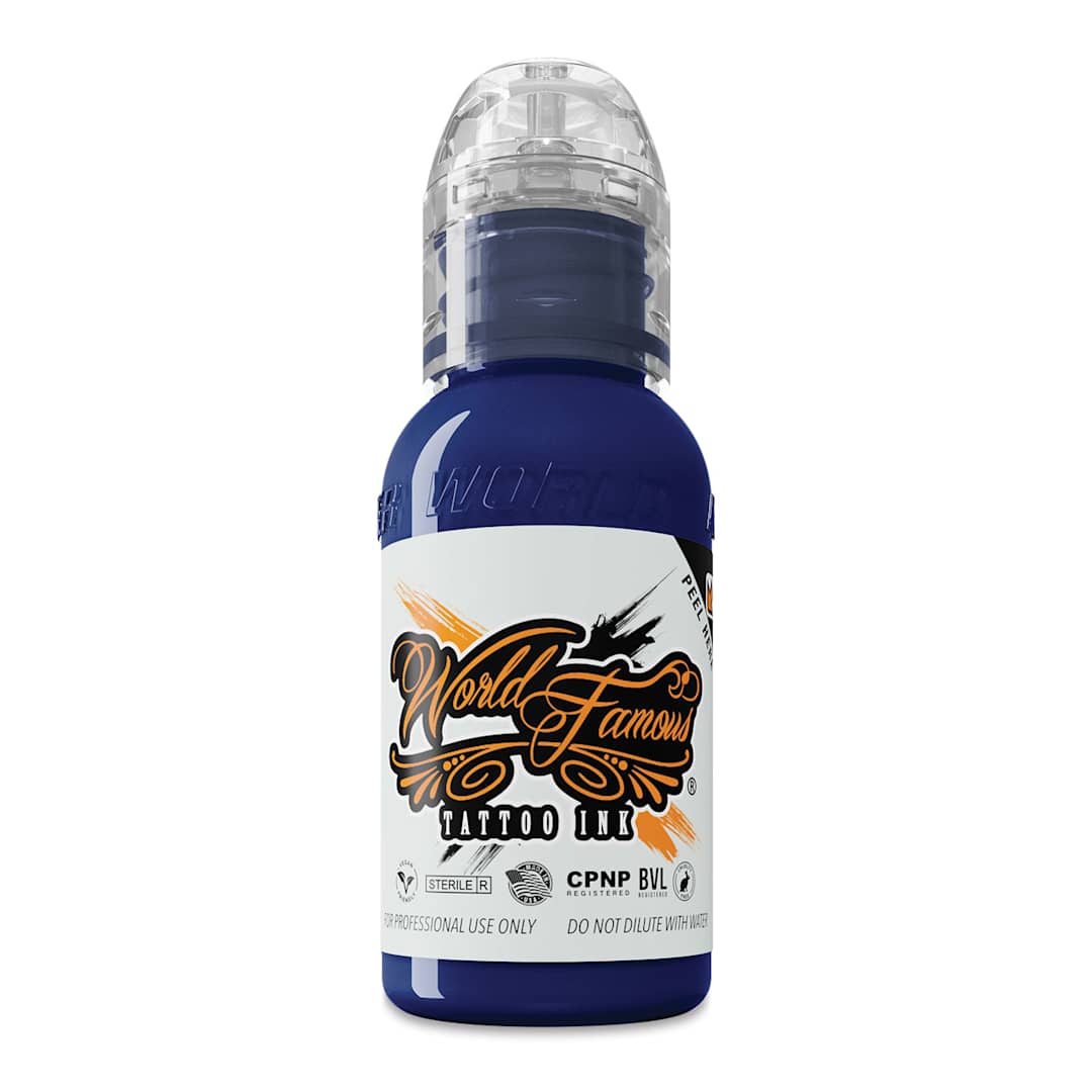 Open in modal - World Famous Tattoo Ink - Nile River Blue, 1 oz bottle