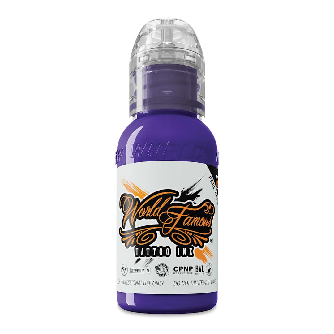 Open in modal - World Famous Tattoo Ink - Purple Heart, 1 oz bottle