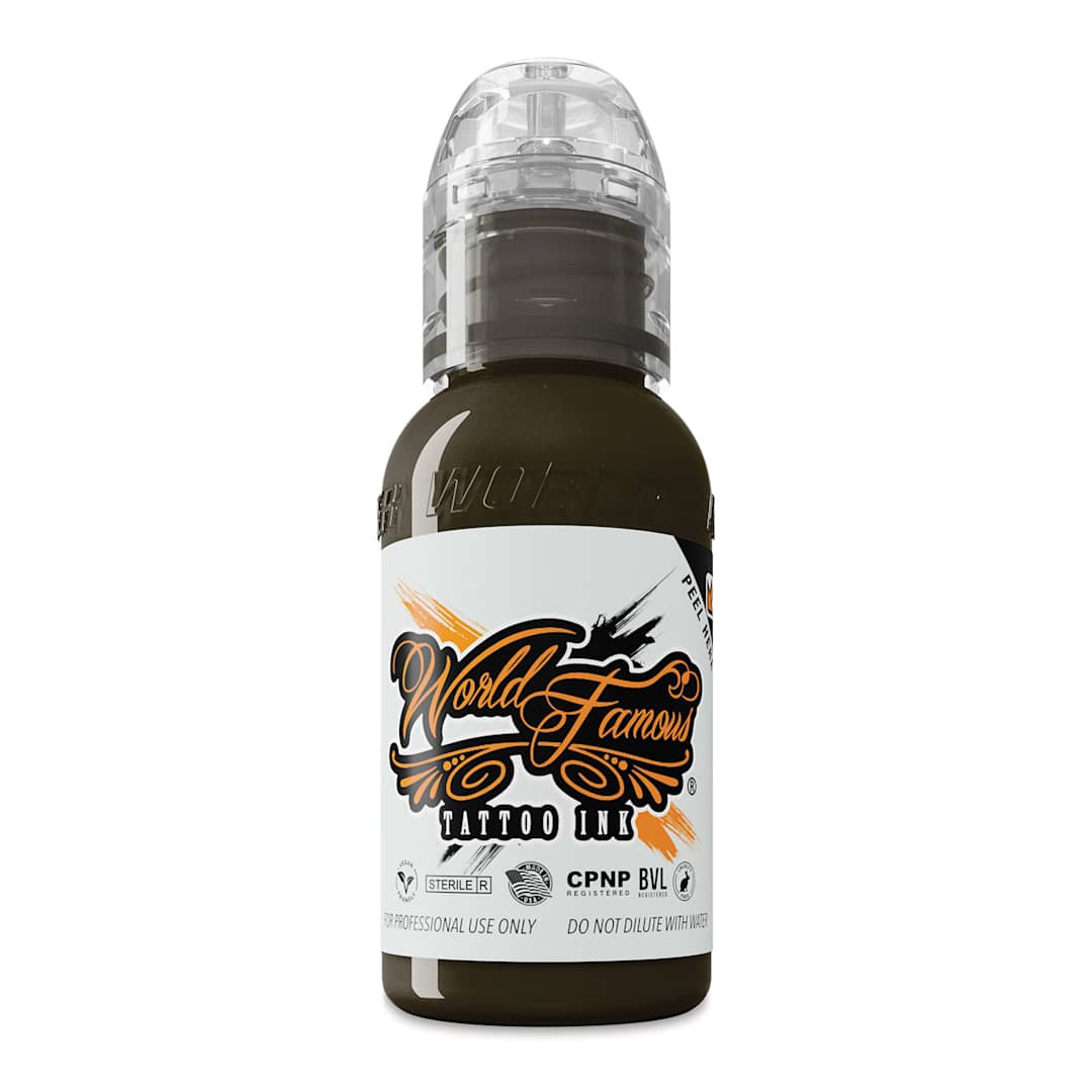Open in modal - World Famous Tattoo Ink - Brooklyn Brownstone, 1 oz bottle