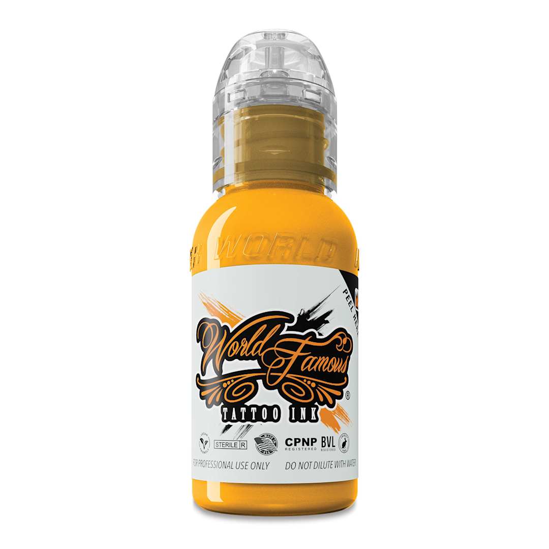 Open in modal - World Famous Tattoo Ink - Dubai Gold, 1 oz bottle