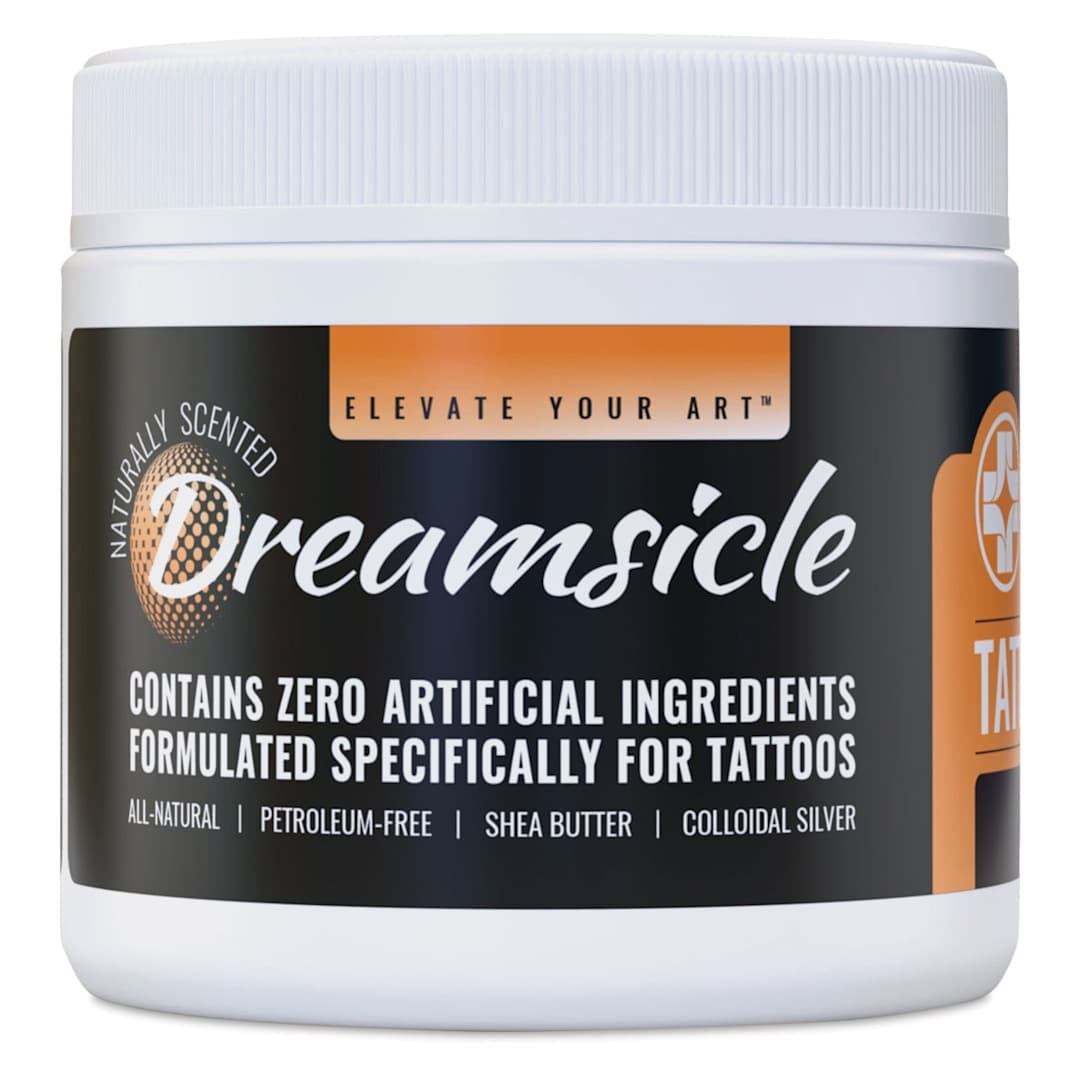 Open in modal - Saniderm Dreamsicle Tattoo Glide - 4 oz Jar