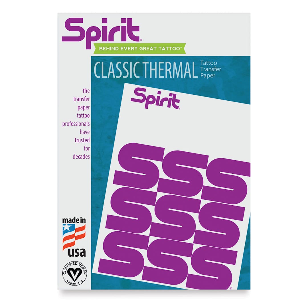 Open in modal - Spirit Thermal Transfer Paper - 8-1/2" x 11", Pkg of 100