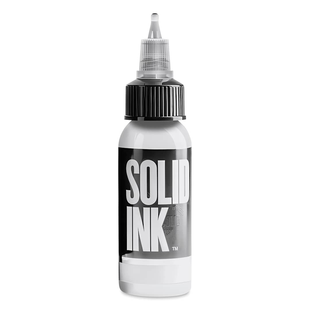 Open in modal - Solid Ink Mixing White Tattoo Ink - 1 oz bottle