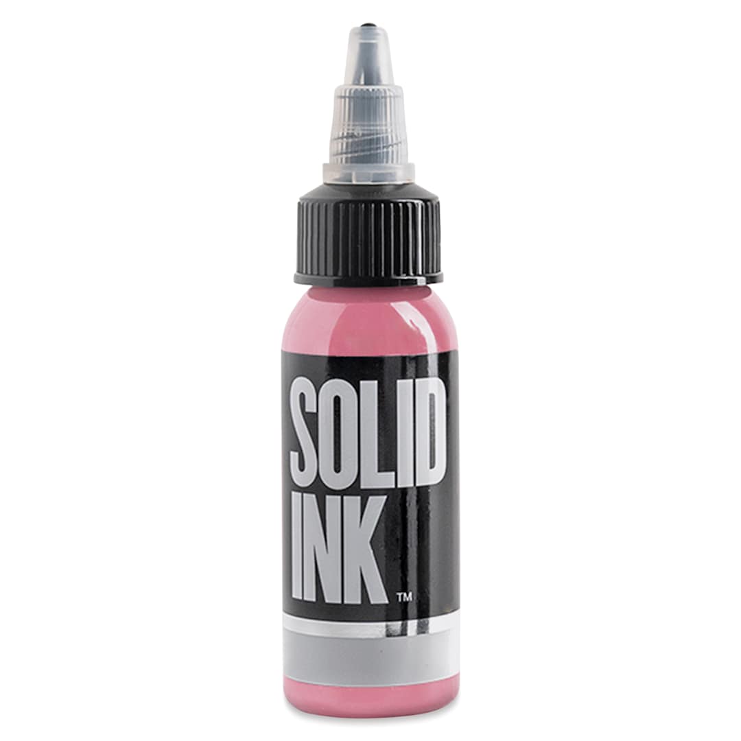 Open in modal - Solid Ink Tattoo Inks - Pink, 1 oz bottle
