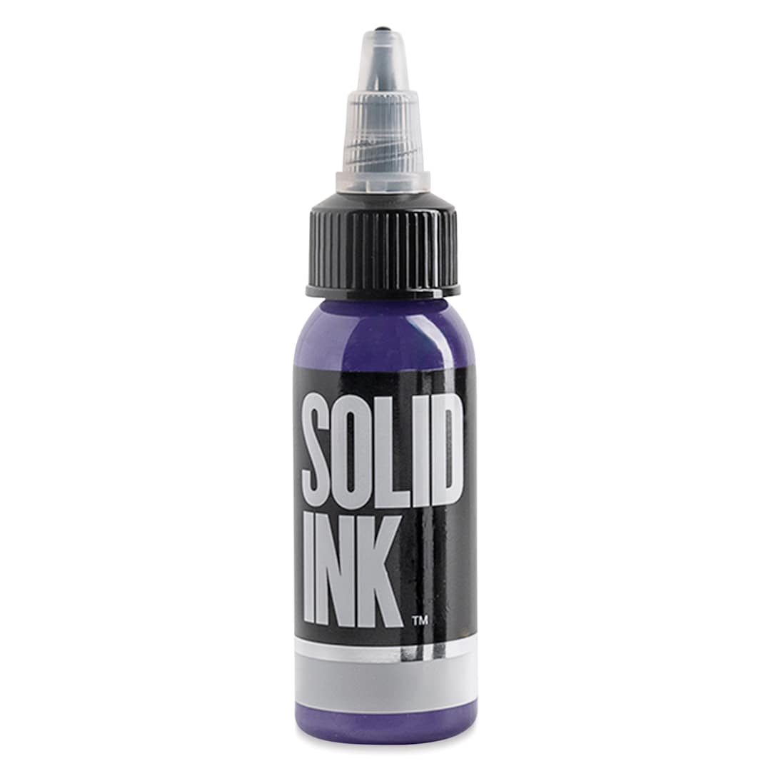 Open in modal - Solid Ink Tattoo Inks - Violet, 1 oz bottle