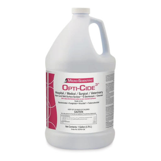Open in modal - Micro-Scientific Opti-Cide3 Disinfectant Cleaner - Gallon Jug