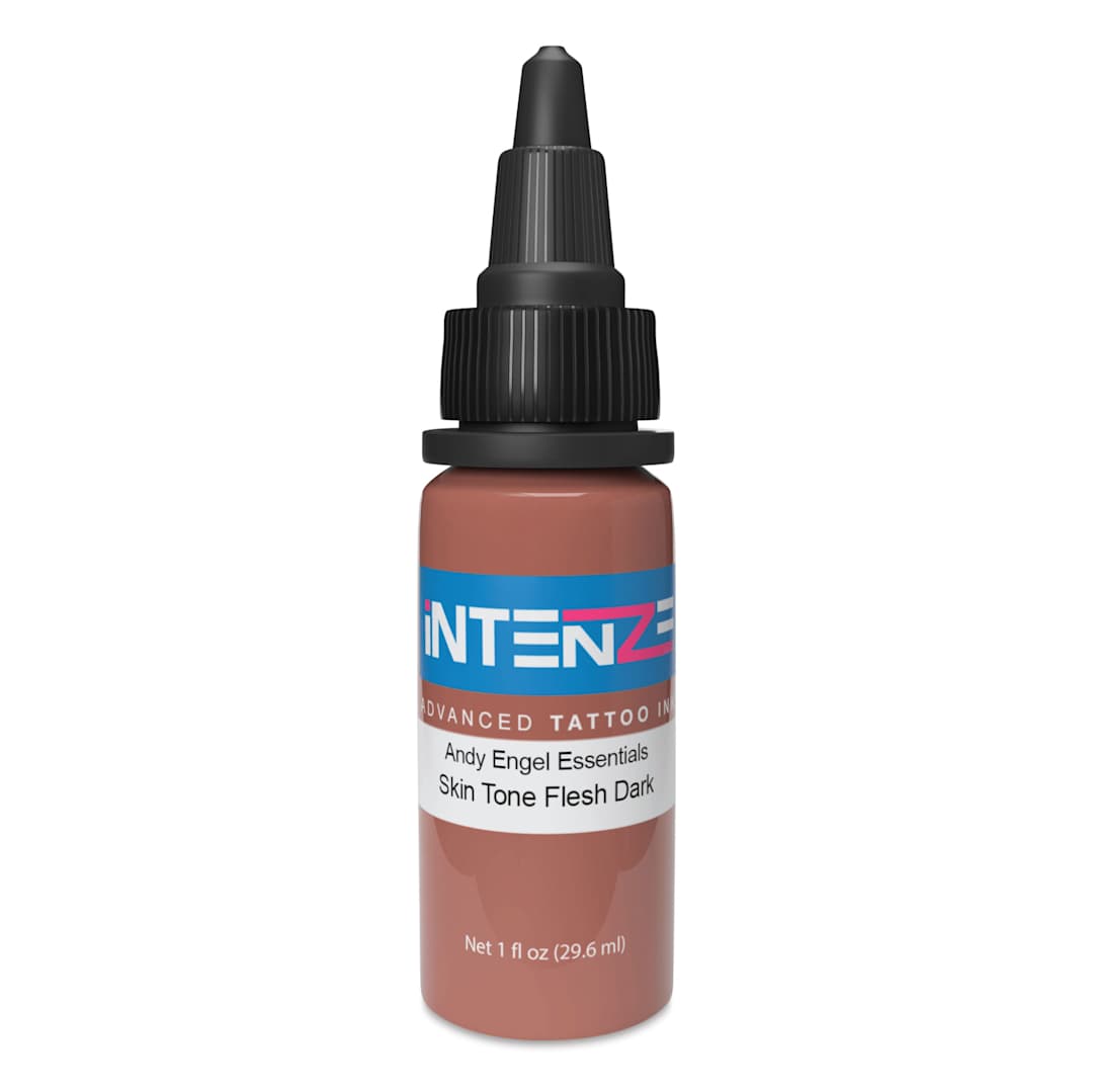 Open in modal - Intenze Tattoo Ink - Skin Tone Flesh Dark, 1 oz bottle