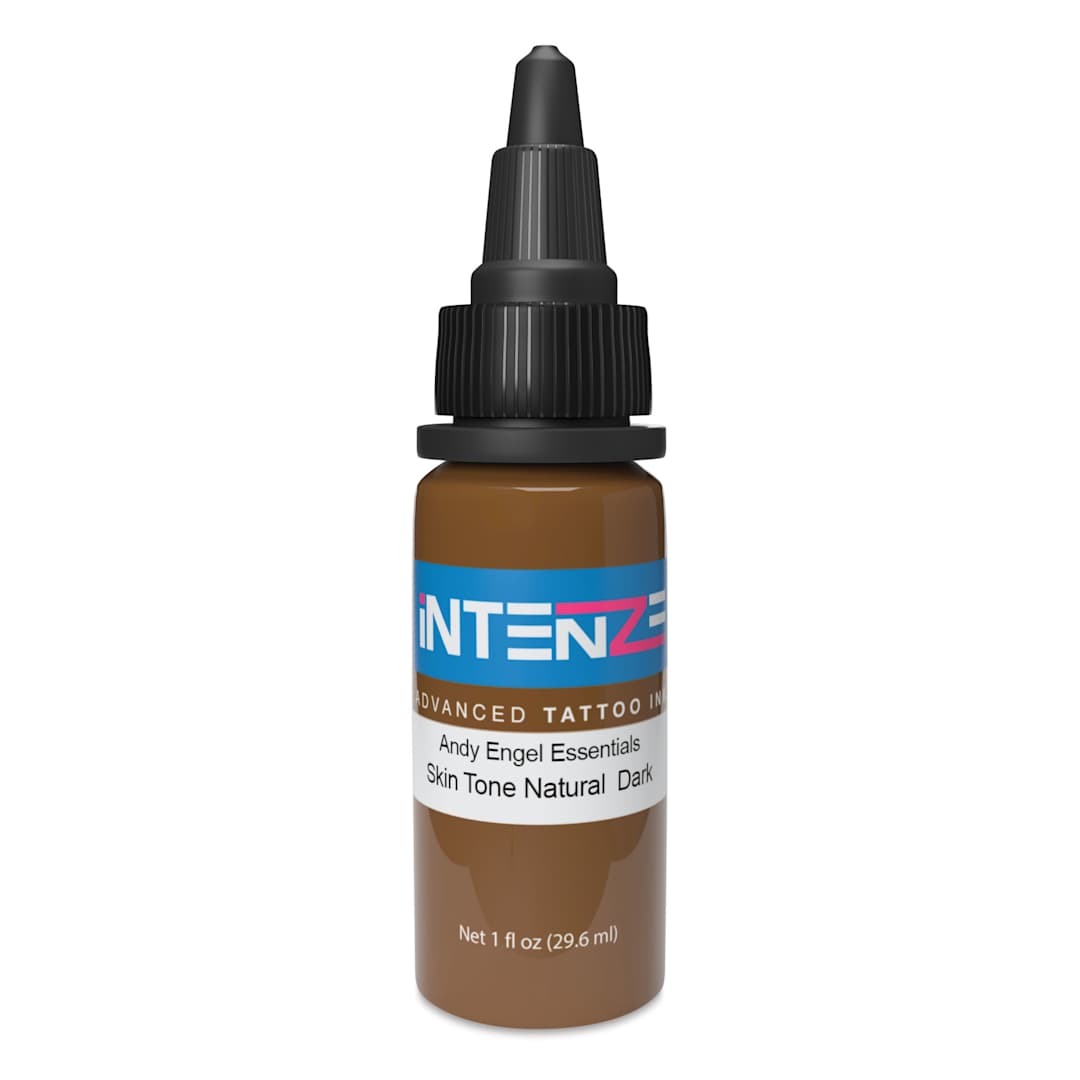 Open in modal - Intenze Tattoo Ink - Skin Tone Natural Dark, 1 oz bottle