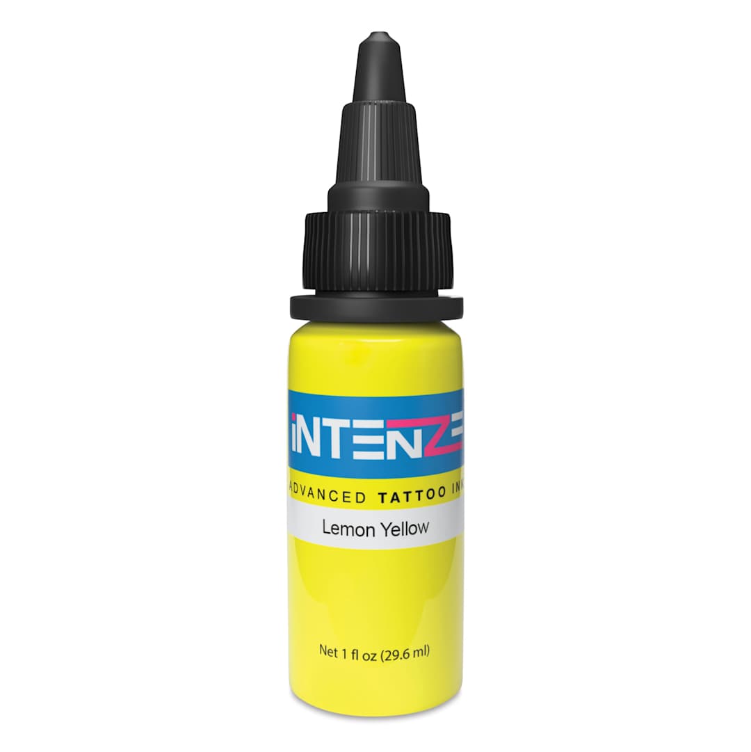 Open in modal - Intenze Tattoo Ink - Lemon Yellow, 1 oz bottle