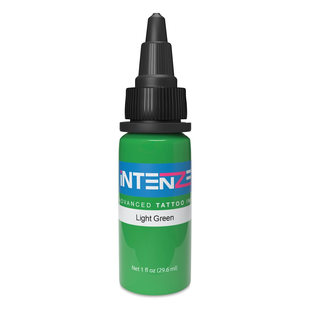 Open in modal - Intenze Tattoo Ink - Light Green, 1 oz bottle