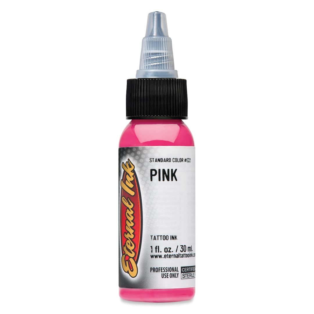 Open in modal - Eternal Ink Tattoo Ink - Pink, 1 oz bottle