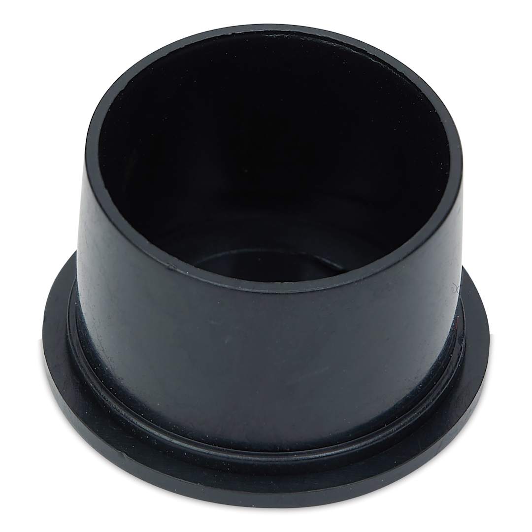 Open in modal - TatSoul Jet Black Ink Caps - 20 mm, Pkg of 500, single cap