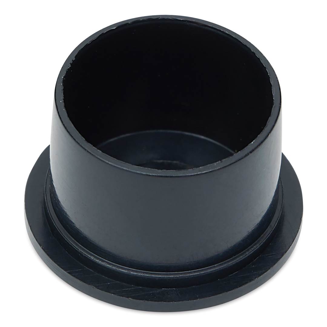 Open in modal - TatSoul Jet Black Ink Caps - 15 mm, Pkg of 500, single cap