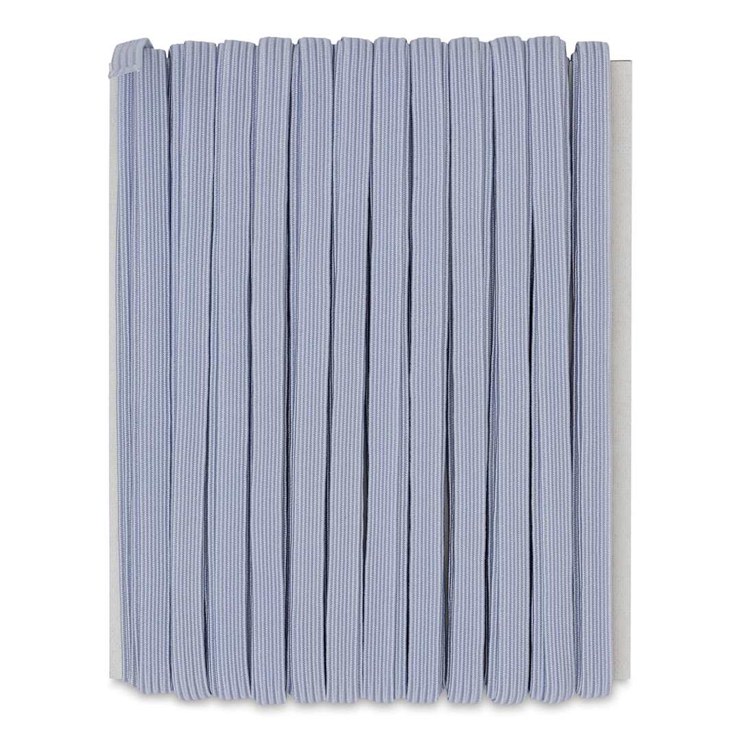 Open in modal - Essentials by Leisure Arts Flat Braid Elastic - .24" x 25 yds, White (Out of packaging)