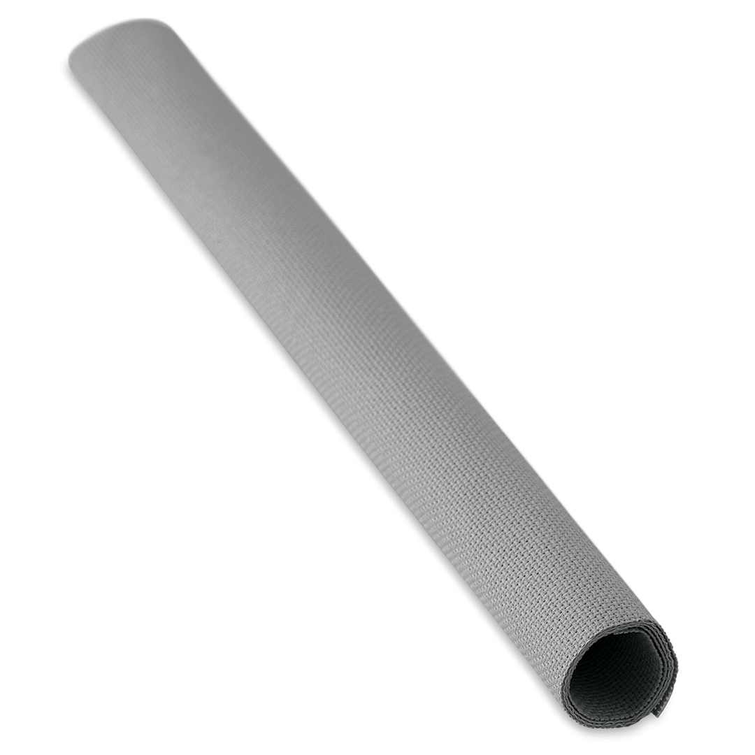 Open in modal - Essentials by Leisure Arts Aida Cloth - Light Gray, 15" x 18", Roll (Out of packaging)