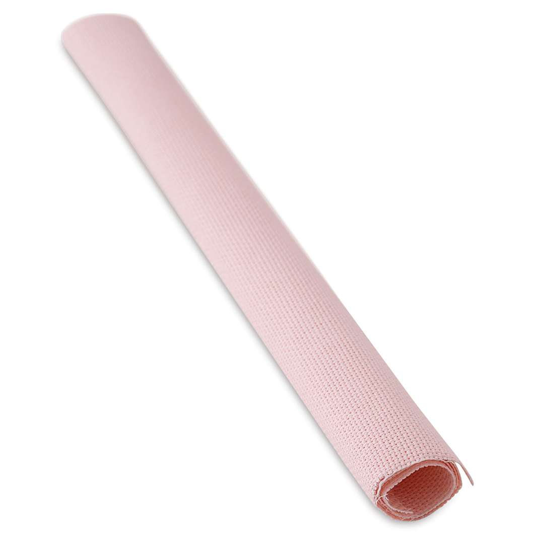 Open in modal - Essentials by Leisure Arts Aida Cloth - Medium Pink, 15" x 18", Roll (Out of packaging)