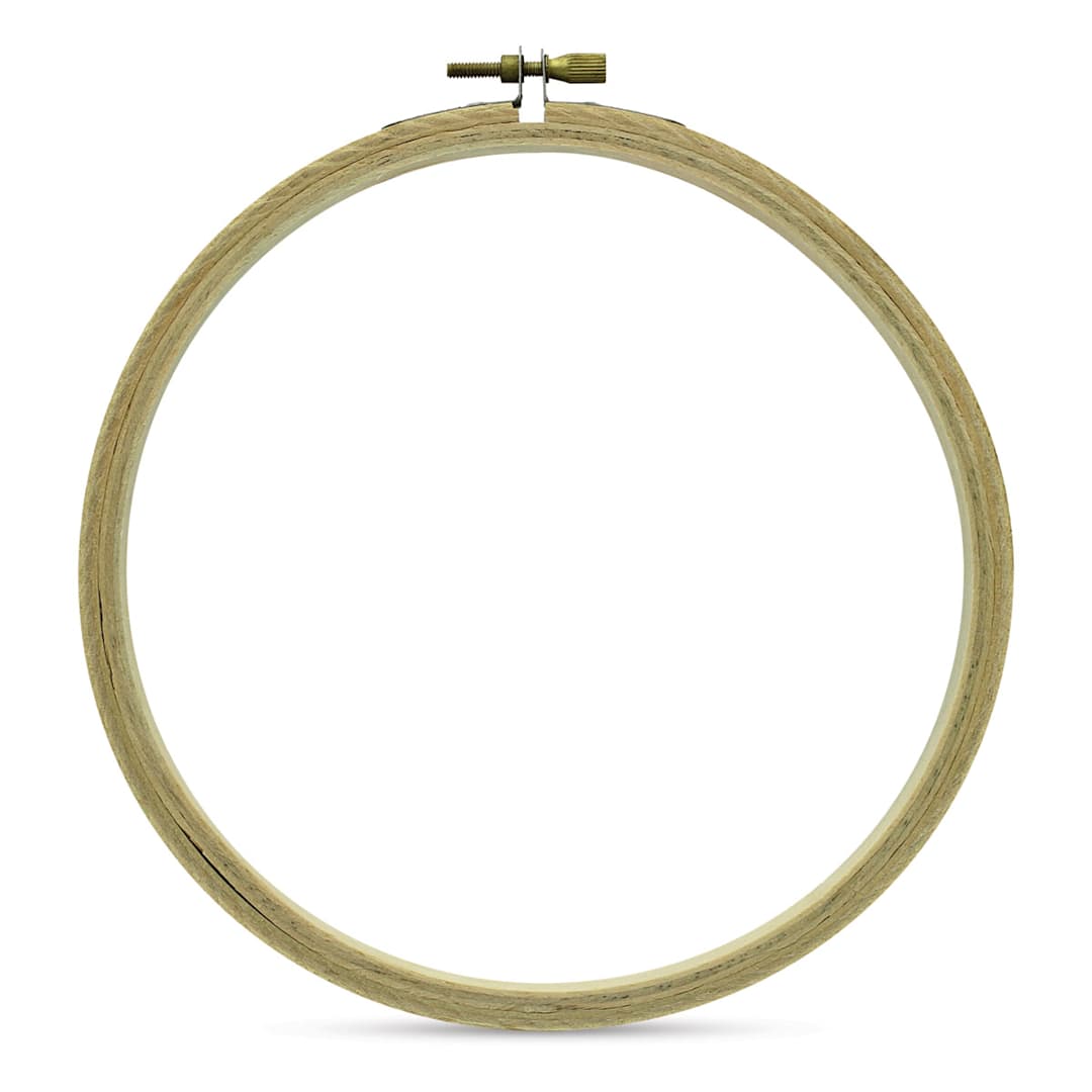 Open in modal - PA Essentials Wood Embroidery Hoop - Round, 6"