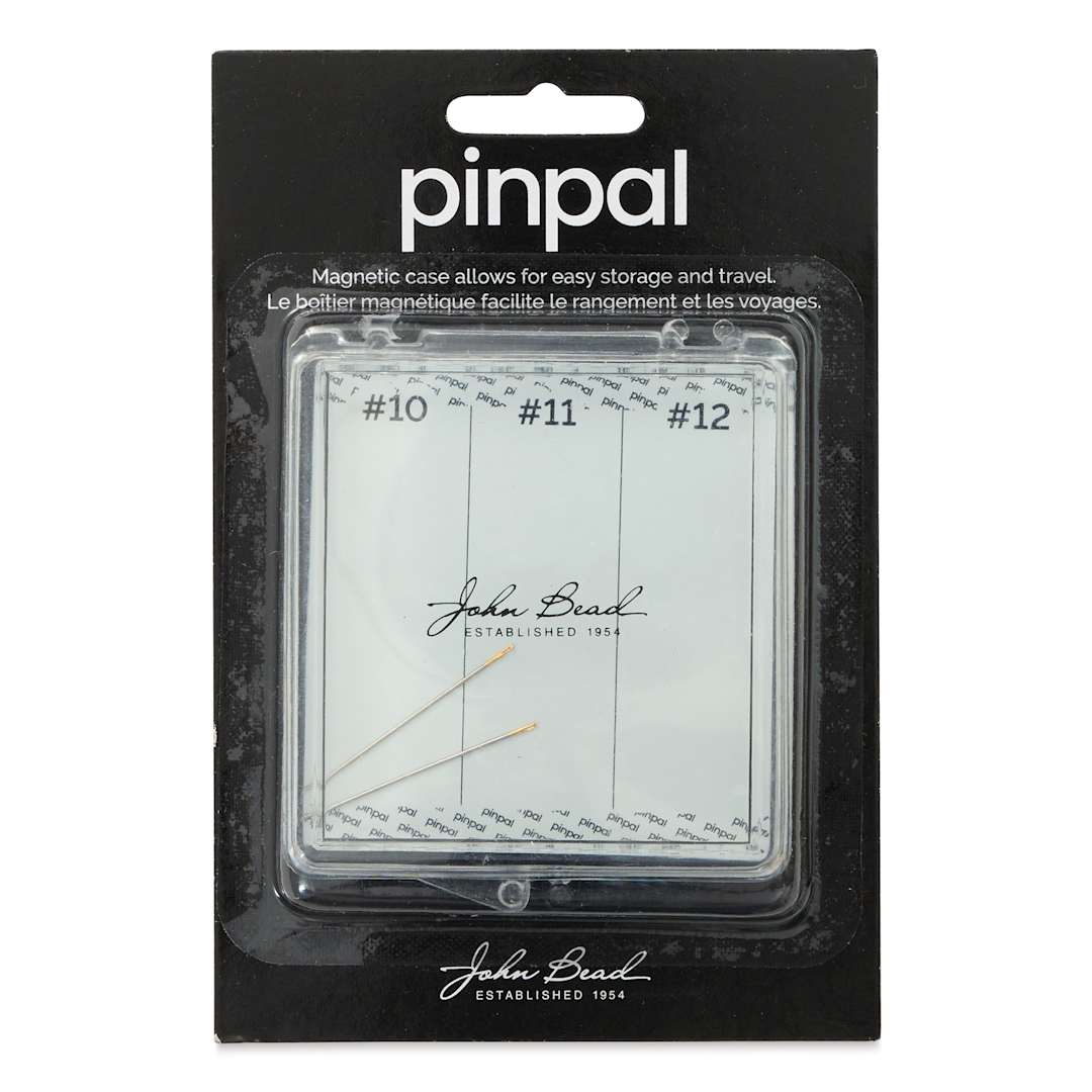 Open in modal - John Bead Pinpal Magnetic Needle Holder, front of the packaging