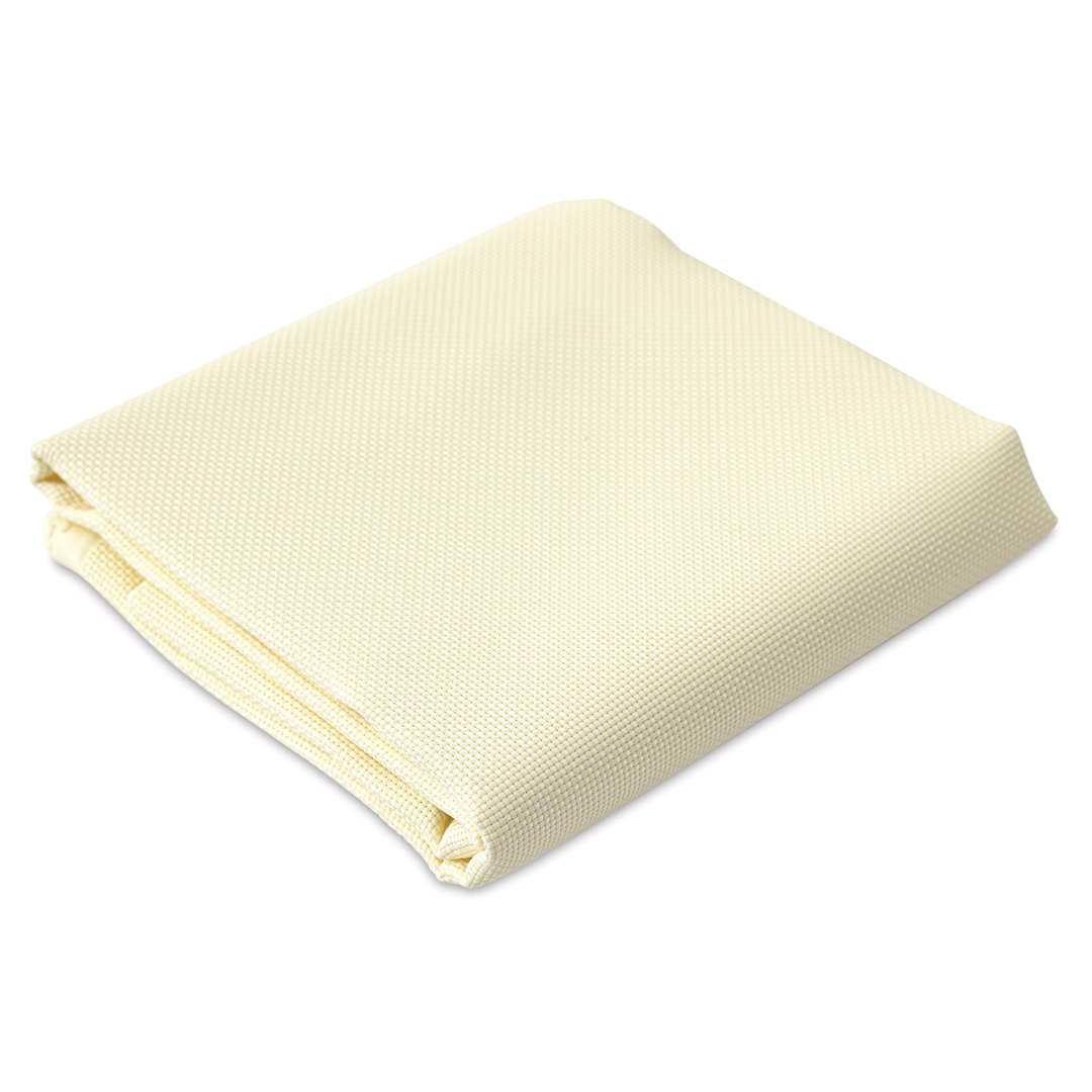 Open in modal - DMC Charles Craft Polyester Aida Fabric - Ivory, 14-count, 48" x 60"
