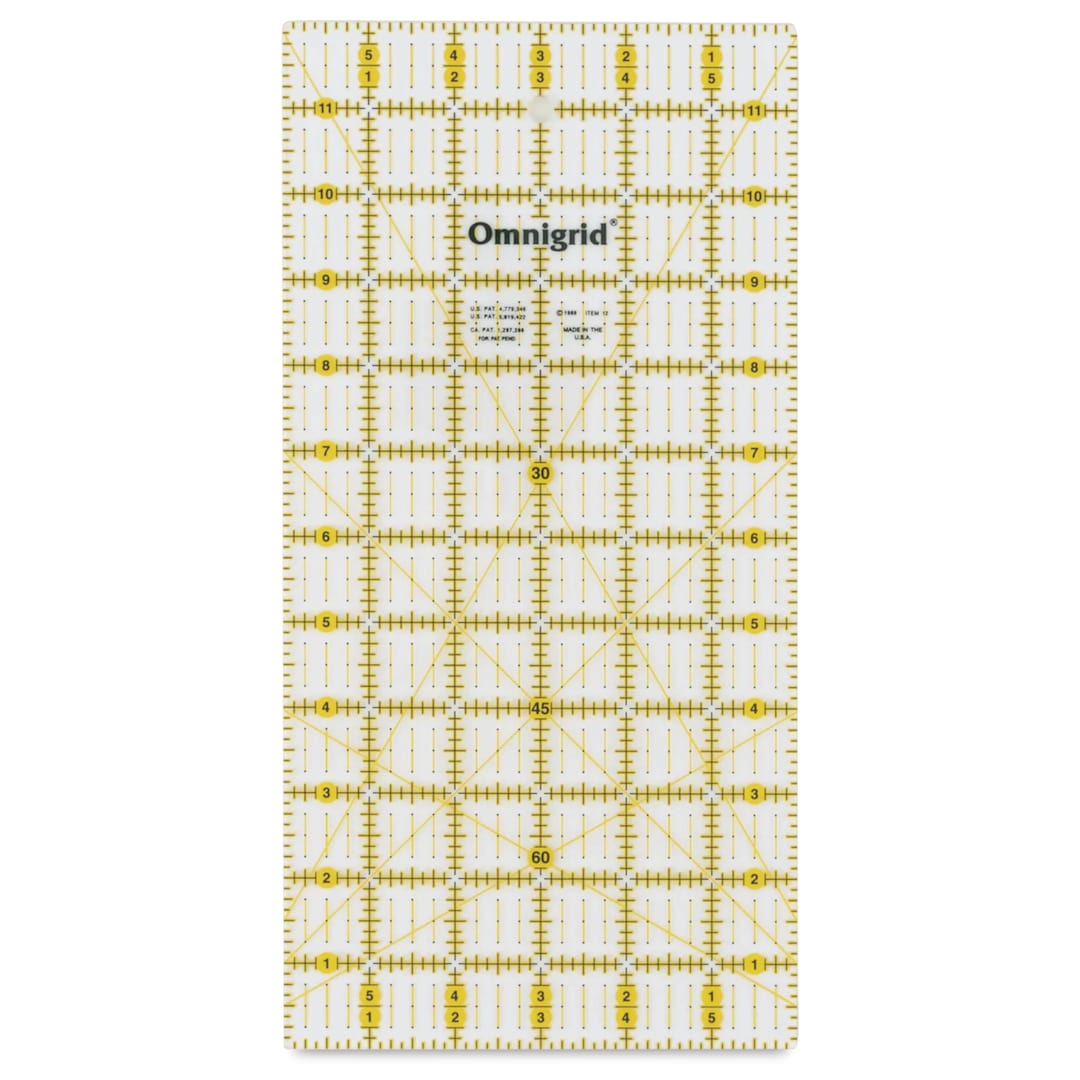 Open in modal - Omnigrid Rectangle Ruler - 6" x 12"